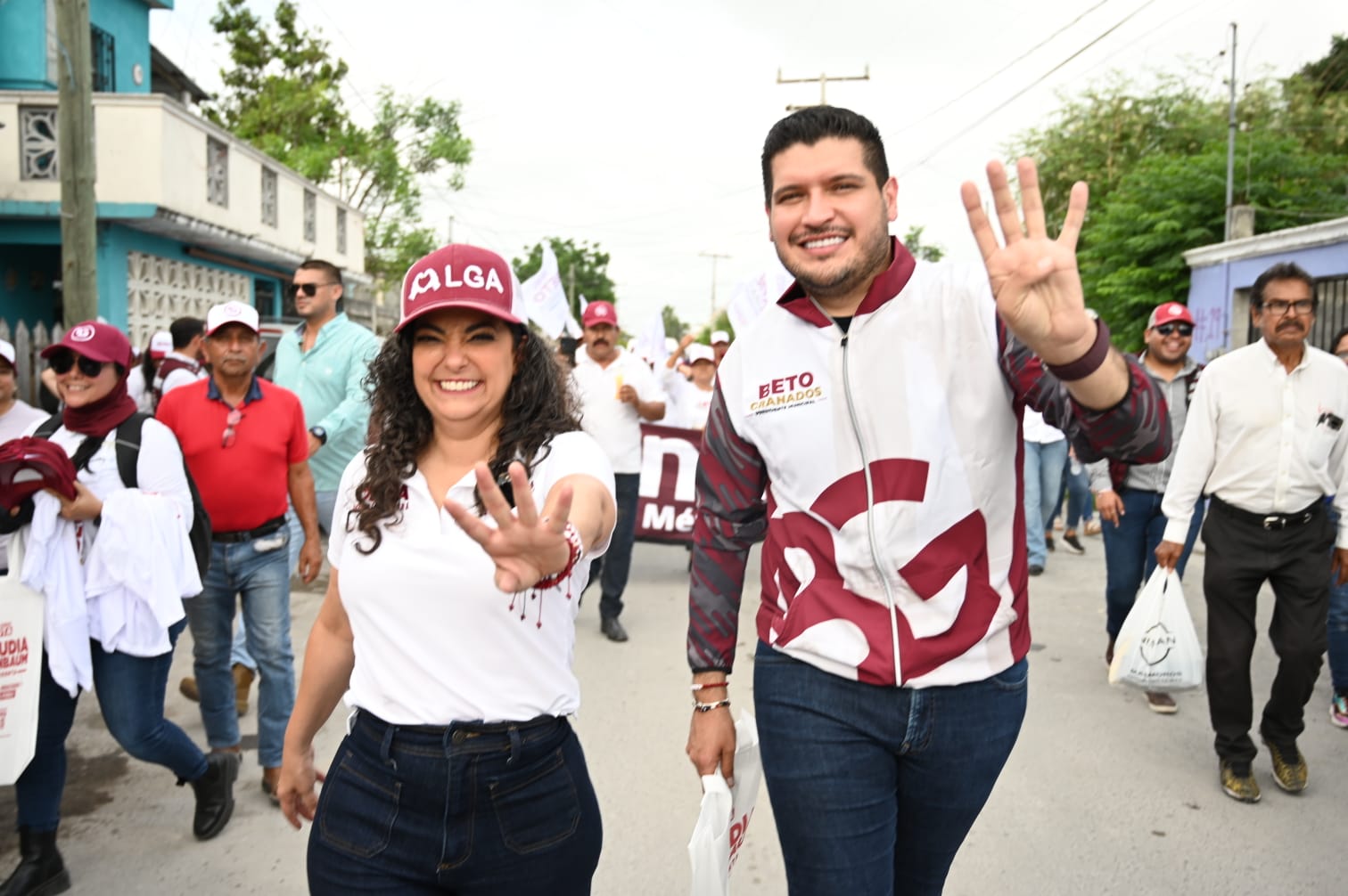 Matamoros Refrenda Apoyo A Olga Sosa Y Beto Granados Daisy Herrera