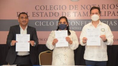Photo of Gremio notarial firma convenio de confidencialidad