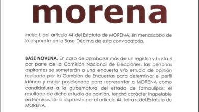 Photo of Américo es inapelable, dice convocatoria de Morena