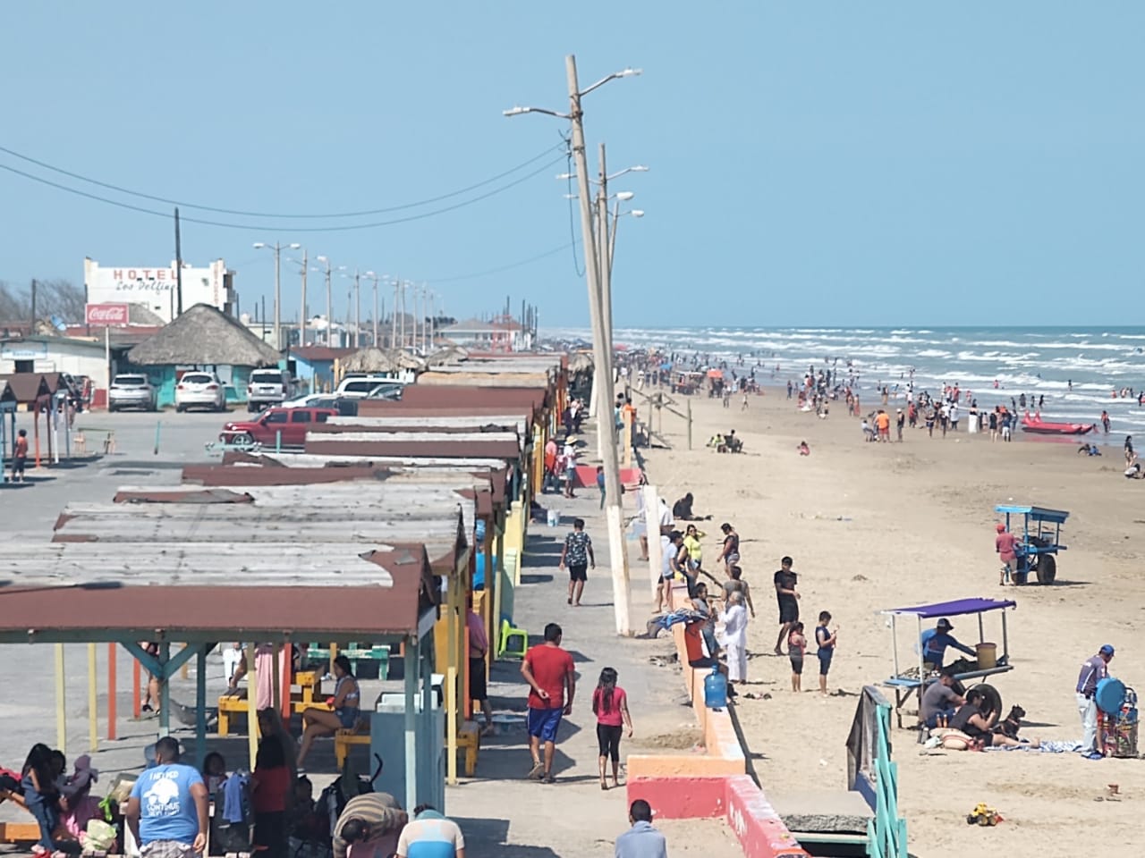 Lista la Playa Bagdad para recibir vacacionistas Daisy Herrera