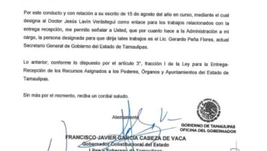Photo of Designa Gobernador a Gerardo Peña como responsable para la transición