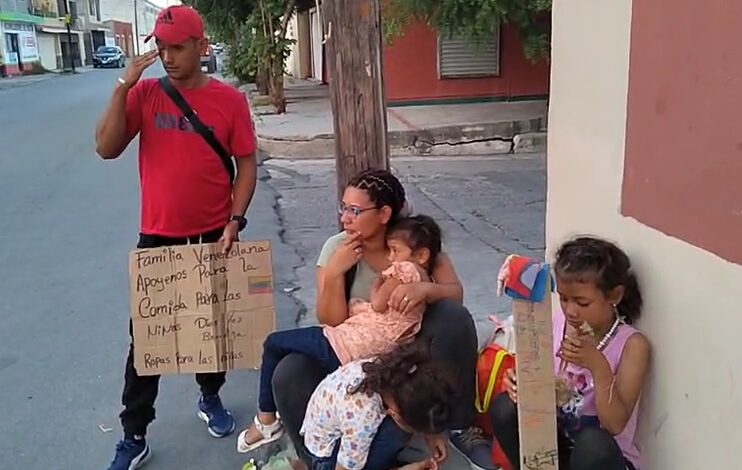 La crisis migratoria se agrava, oleada de migrantes llega a Victoria, un grupo de venezolanos buscan ayuda para llegar a Juárez