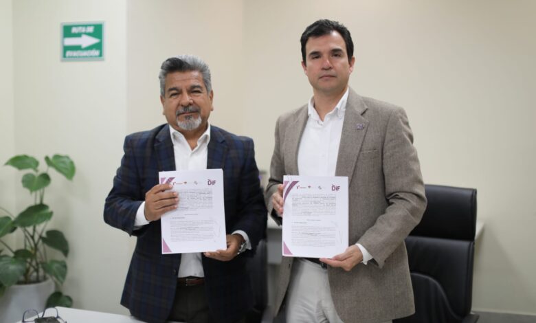 Firma el DIF Tamaulipas convenio con Secretariado Ejecutivo del Sistema Estatal de Seguridad Pública contra violencia familiar