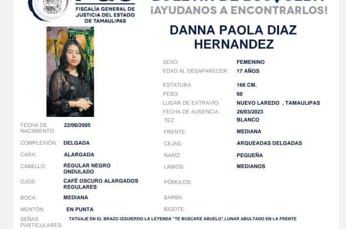 Las cuatro mujeres desparecieron cuando viajaban de Nuevo Laredo a Reynosa el pasado domingo 26 de marzo