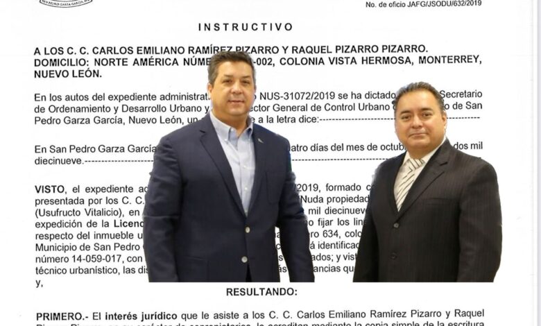 El hijo y la esposa del Fiscal Anticorrupción construirían una torre de departamentos en San Pedro