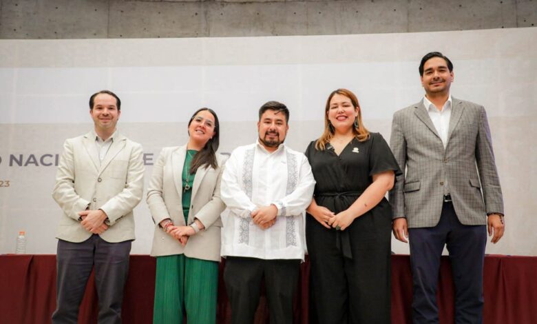 El Alcalde de Reynosa Carlos Peña expuso en el panel de Políticas Públicas para las Juventudes, en la Ciudad de México