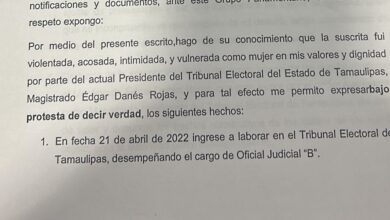 Photo of Por acoso sexual piden desafuero del Presidente del Tribunal Electoral