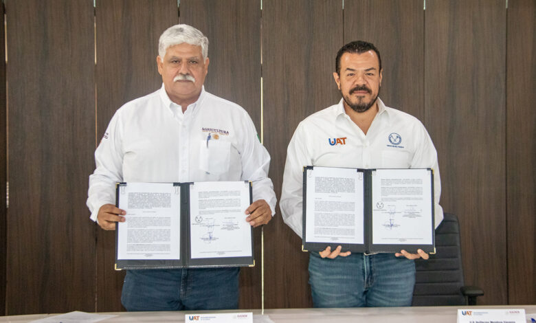 Refuerza la UAT su participación en el desarrollo agropecuario para fortalecer la formación de estudiantes e impulsar la investigación en beneficio del campo tamaulipeco