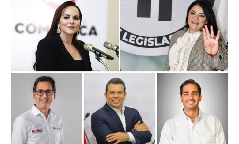 Carmen Lilia Canturosas, Carlos Peña Ortiz y Lalo Gattás buscan la reelección por Morena, Úrsula y Erasmo quiere Tampico y Madero