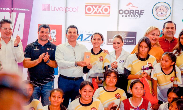 Alumnas de la Secundaria General 90 conquistaron el campeonato del Torneo de Fútbol Femenil organizado por el DIF Victoria