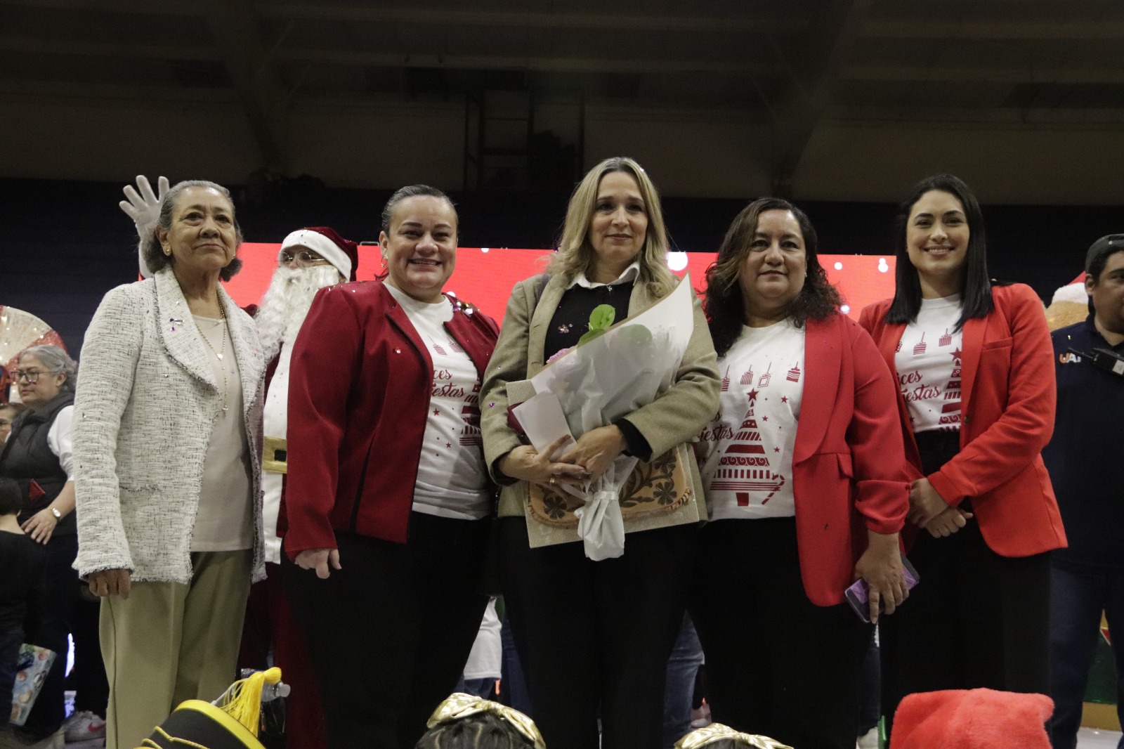 Preside esposa del rector festival navideño de la UAT 2023 - Daisy Herrera