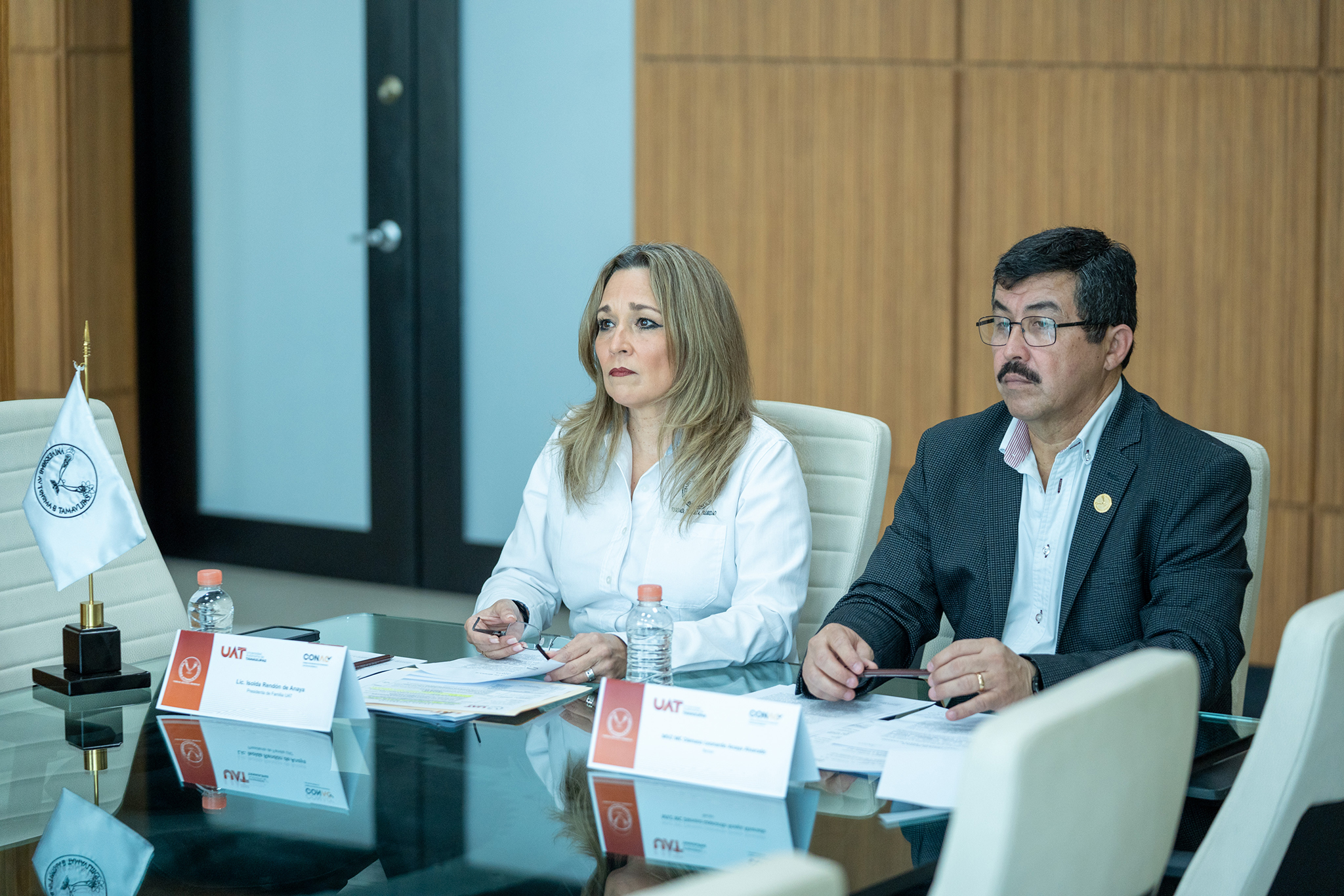 Rector de la UAT inicia proceso de acreditación CEINA - Daisy Herrera