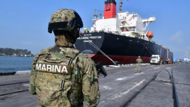 El Gobierno Federal endurece medidas contra el huachicol fiscal en Tamaulipas y México, con trazabilidad total de combustibles y vigilancia en puertos, gasolineras y expendios